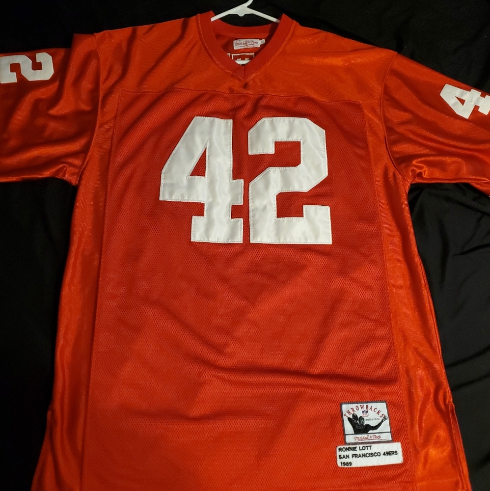 Ronnie Lott. Mitchell&Ness Authentic Throwback. 52